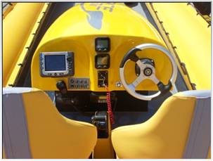 console de bateau 1080 performance 